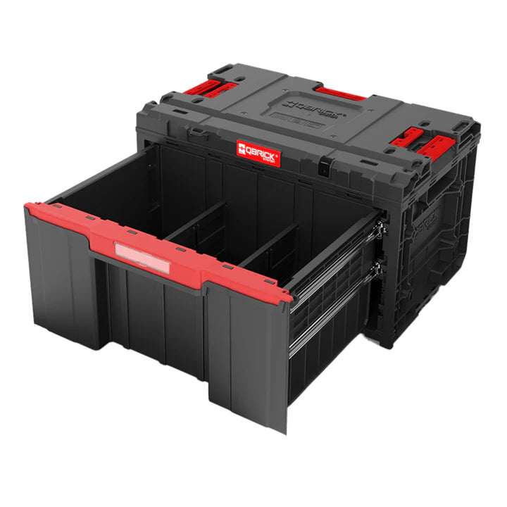 Qbrick System ONE Drawer 1 Toolbox 2.0 Werkzeugbox 587 x 380 x 340 mm 32,5 L mit einer Schublade