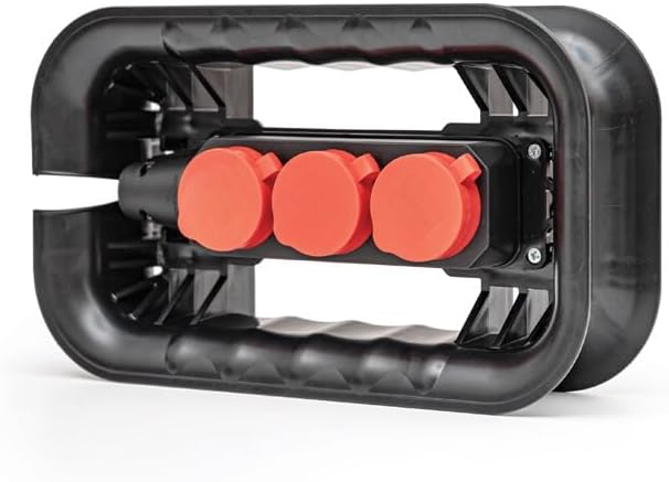 Qbrick System Kabelaufwickler mit Steckdosenleiste Custom Cable Winder Set Kabel Organiser für Werkzeugkisten Werkzeugkoffer Zubehör Modular