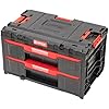 Qbrick System ONE Drawer 2 Toolbox 2.0 Werkzeugbox 587 x 380 x 340 mm 29 l mit zwei Schubladen
