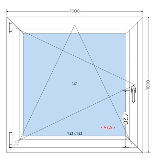 Fenster Salamander BluEvolution82