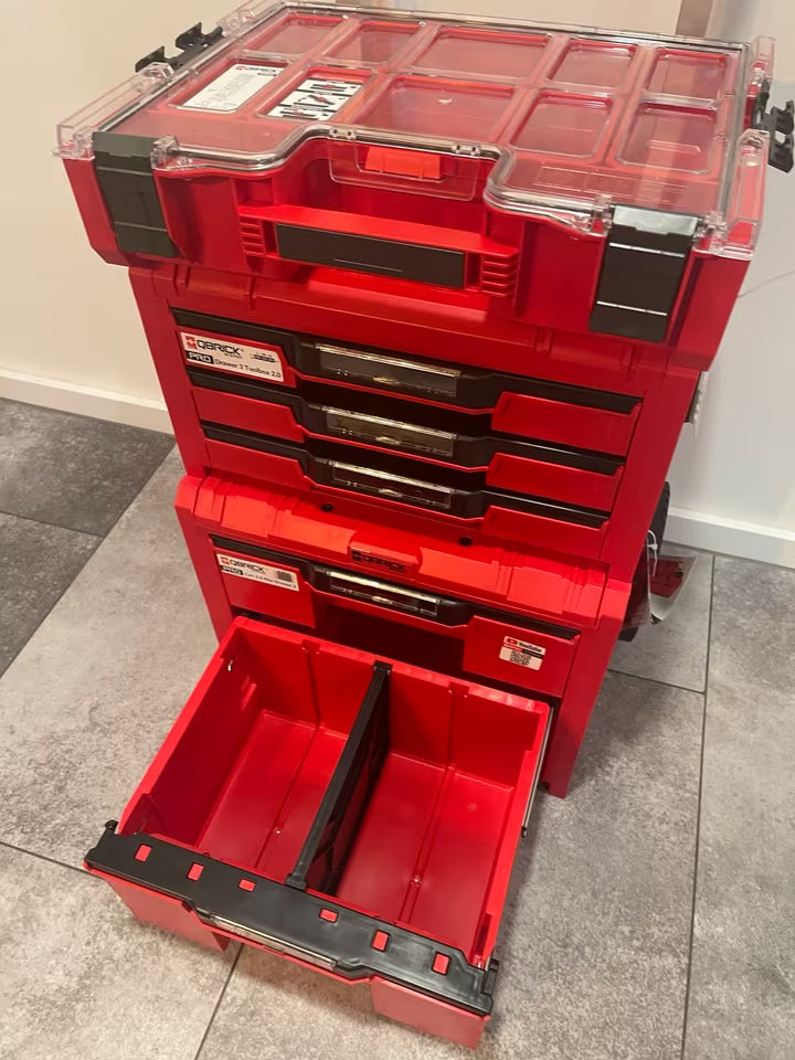Qbrick System Pro Cart Plus Drawer Toolbox 2.0