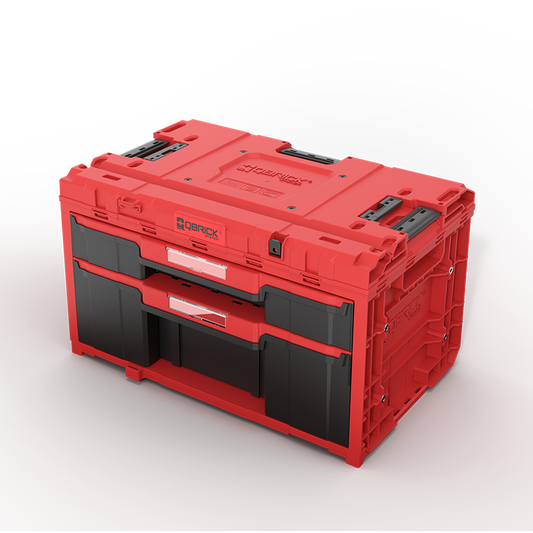 QBRICK SYSTEM ONE DRAWER 2 PLUS TOOLBOX 2.0 RED ULTRA HD CUSTOM