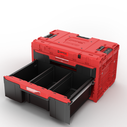 QBRICK SYSTEM ONE DRAWER 2 PLUS TOOLBOX 2.0 RED ULTRA HD CUSTOM
