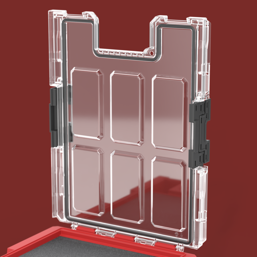 QBRICK SYSTEM ONE ORGANIZER M PLUS 2.0 RED ULTRA HD