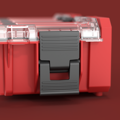 QBRICK SYSTEM ONE ORGANIZER XL 2.0 LONG BIN RED ULTRA HD CUSTOM