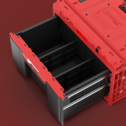 QBRICK SYSTEM ONE DRAWER 1 TOOLBOX 2.0 RED ULTRA HD CUSTOM