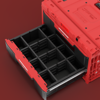 QBRICK SYSTEM ONE DRAWER 2 TOOLBOX 2.0 RED ULTRA HD