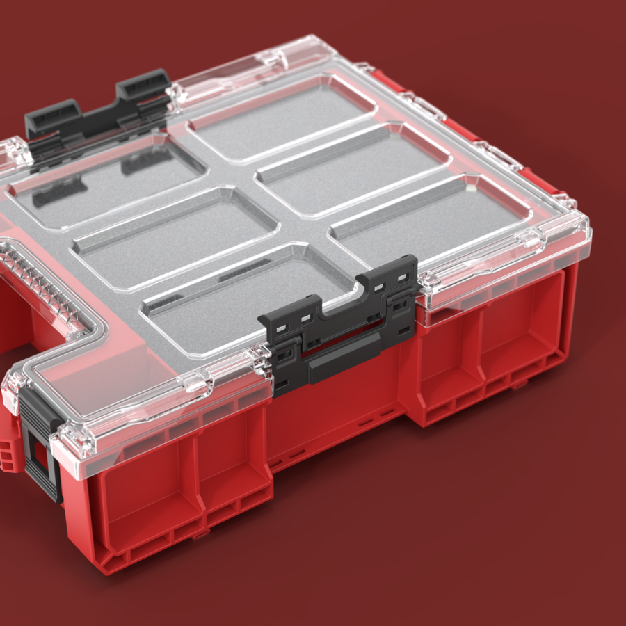 QBRICK SYSTEM ONE ORGANIZER M PLUS 2.0 RED ULTRA HD
