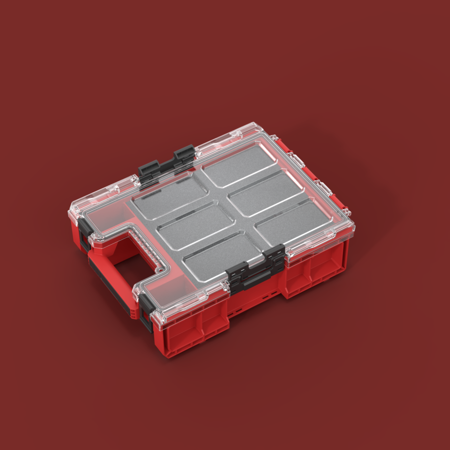 QBRICK SYSTEM ONE ORGANIZER M PLUS 2.0 RED ULTRA HD
