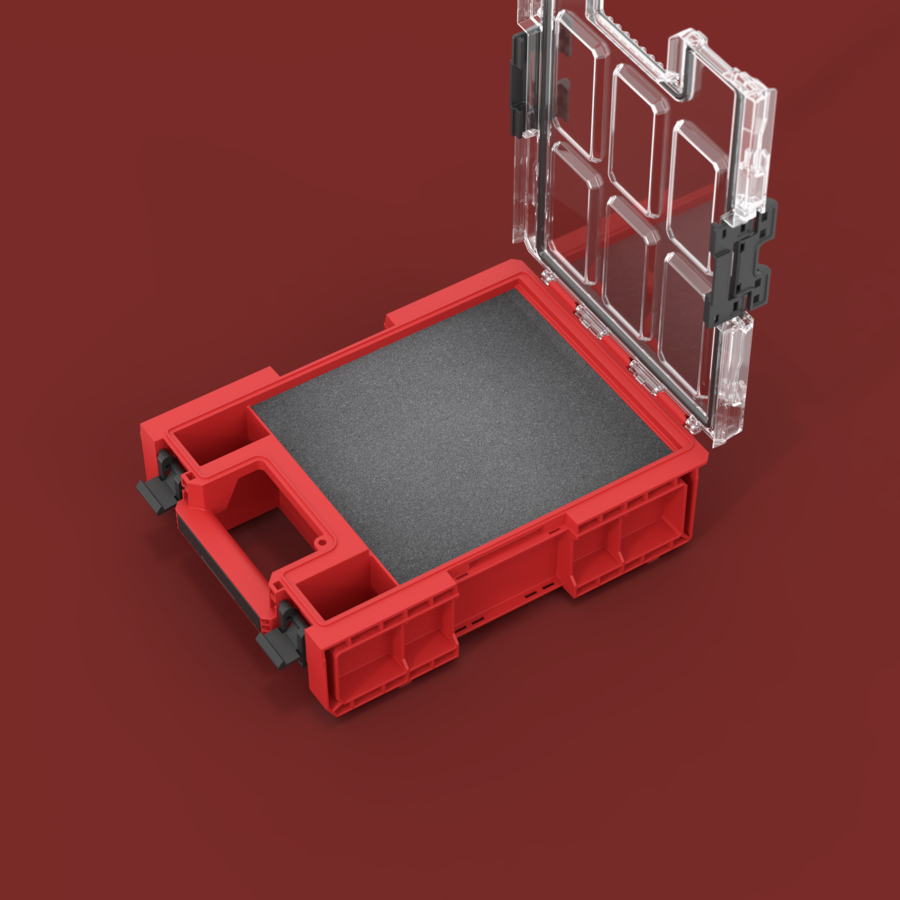 QBRICK SYSTEM ONE ORGANIZER M PLUS 2.0 RED ULTRA HD