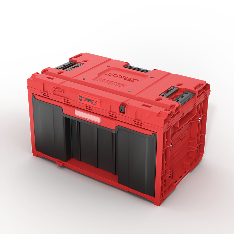 QBRICK SYSTEM ONE DRAWER 1 TOOLBOX 2.0 RED ULTRA HD CUSTOM