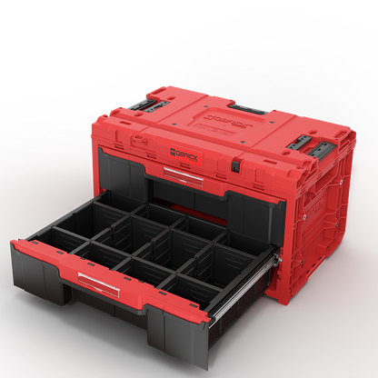 QBRICK SYSTEM ONE DRAWER 2 TOOLBOX 2.0 RED ULTRA HD