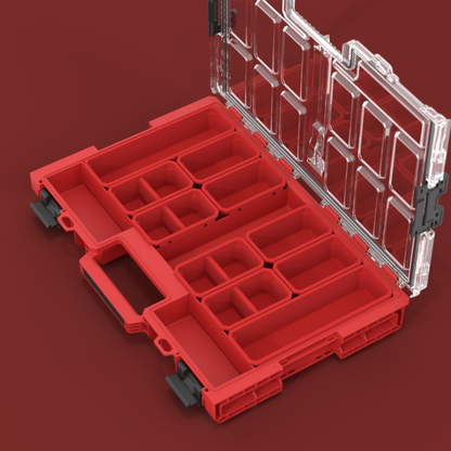 QBRICK SYSTEM ONE ORGANIZER L 2.0 RED ULTRA HD