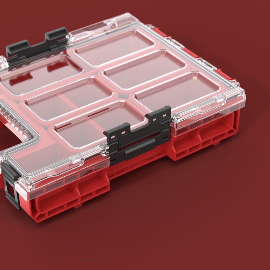 QBRICK SYSTEM ONE ORGANIZER M 2.0 RED ULTRA HD