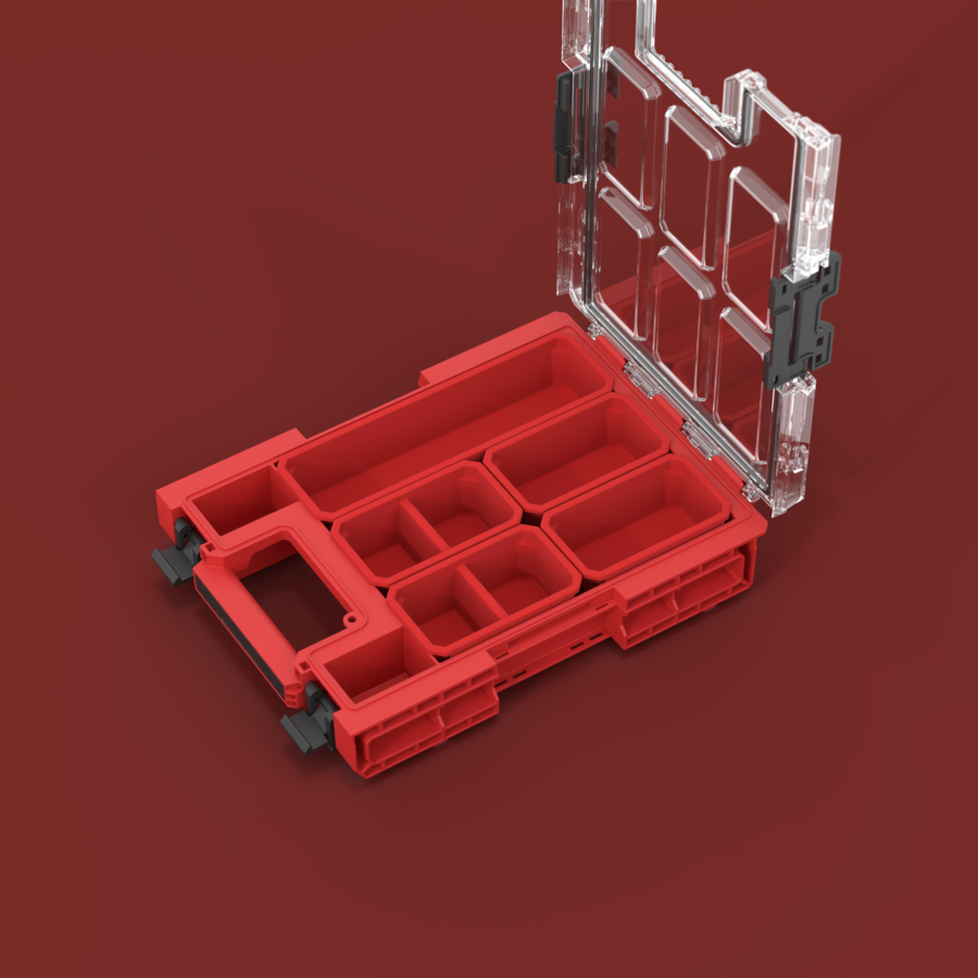 QBRICK SYSTEM ONE ORGANIZER M 2.0 RED ULTRA HD