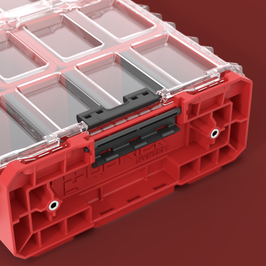 QBRICK SYSTEM ONE ORGANIZER XL 2.0 RED ULTRA HD CUSTOM