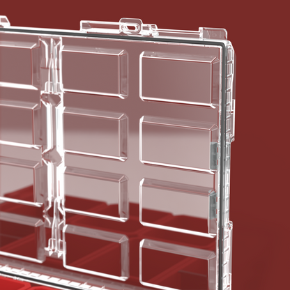 QBRICK SYSTEM ONE ORGANIZER XL 2.0 RED ULTRA HD CUSTOM