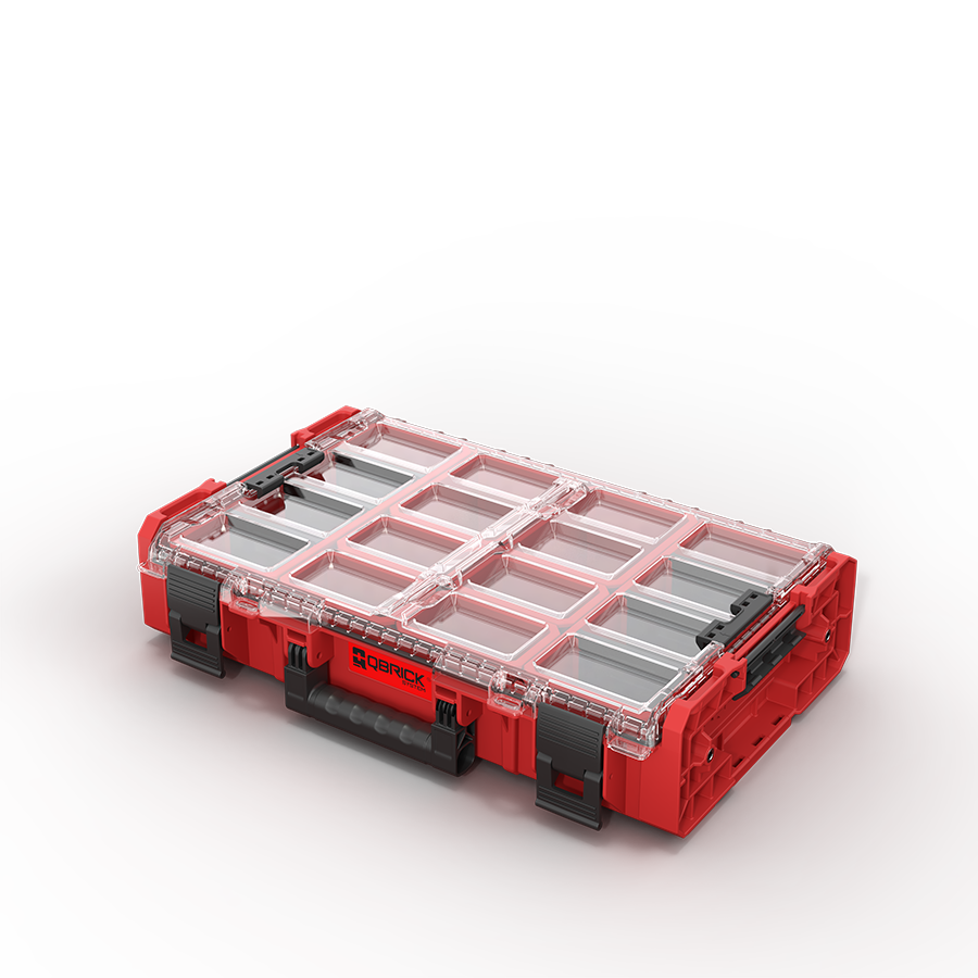 QBRICK SYSTEM ONE ORGANIZER XL 2.0 RED ULTRA HD CUSTOM