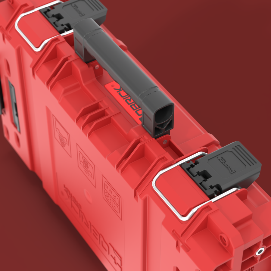 QBRICK SYSTEM PRIME TOOLBOX 150 VARIO RED ULTRA HD CUSTOM