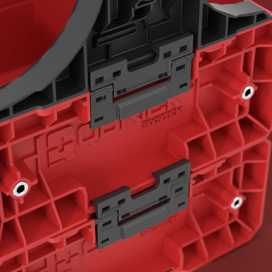 QBRICK SYSTEM PRO MODULAR TRAY RED ULTRA HD