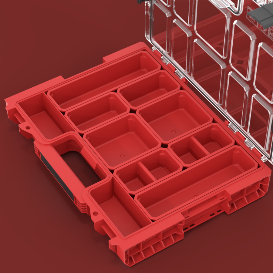 QBRICK SYSTEM PRO ORGANIZER 200 RED ULTRA HD