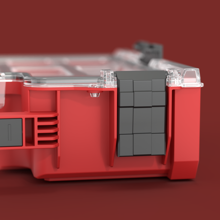 QBRICK SYSTEM PRO ORGANIZER 300 RED ULTRA HD