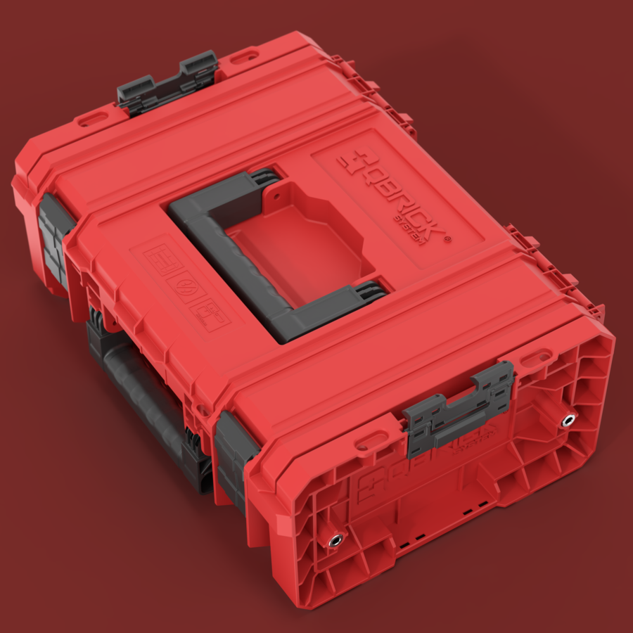 QBRICK SYSTEM PRO TECHNICIAN CASE 2.0 RED ULTRA HD CUSTOM