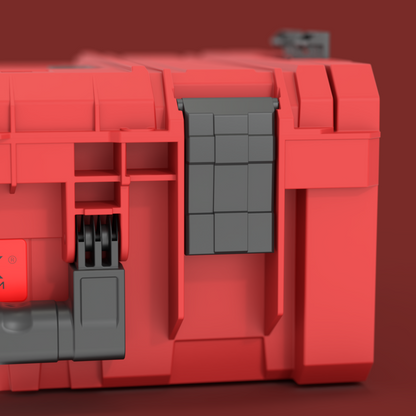 QBRICK SYSTEM PRO TECHNICIAN CASE 2.0 RED ULTRA HD CUSTOM