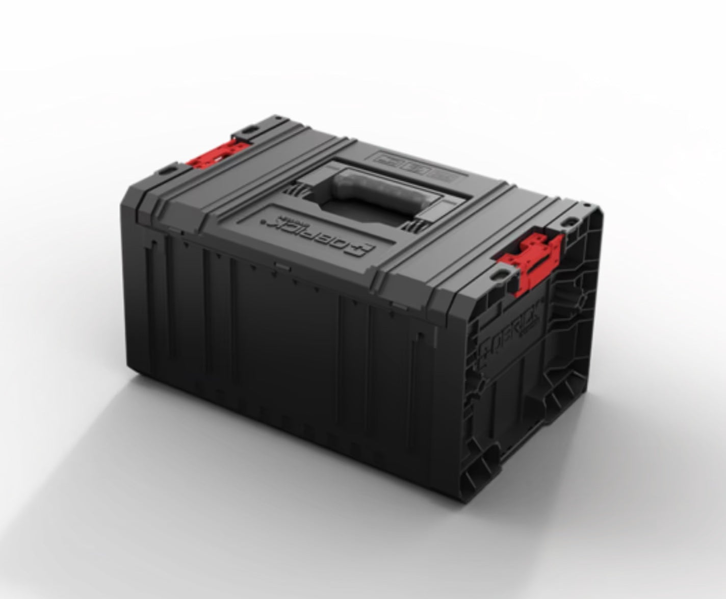 Qbrick System Pro Drawer 2 Expert, Schubladenschrank - 45 x 32 x 24,5 cm PRO Drawer 2 Modularer Werkzeugkasten mit 2 Schublade