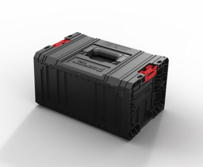 Qbrick System Pro Drawer 2 Expert, Schubladenschrank - 45 x 32 x 24,5 cm PRO Drawer 2 Modularer Werkzeugkasten mit 2 Schublade